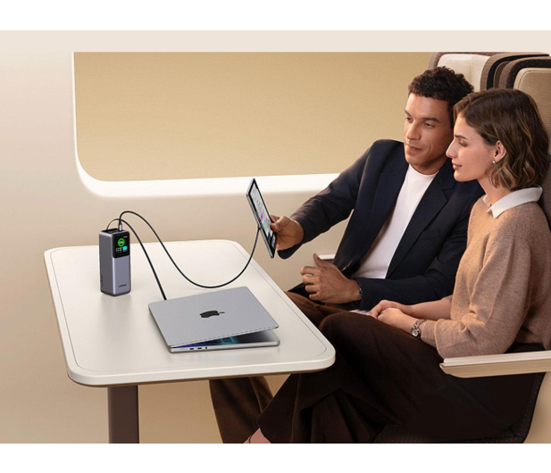 UGREEN Powerbank 20000mAh PB726USB + USB-C165W z kablem szary - 1417004 - zdjęcie 5